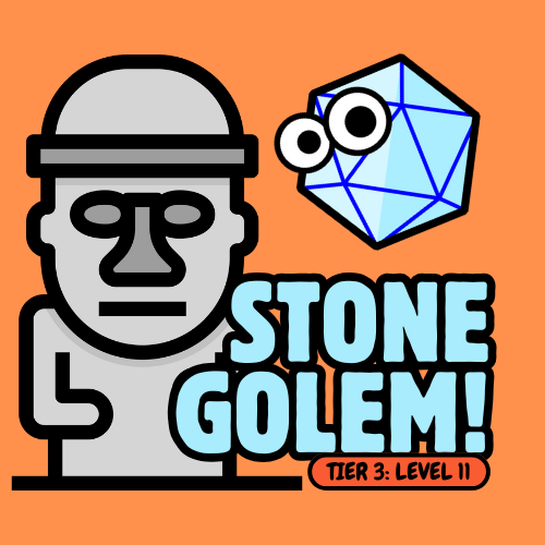 Level 11 encounter: Stone Golem